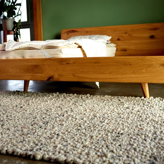MOUNTAIN wool carpet, PEBBLE 130×200