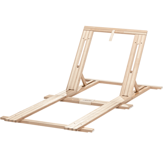 Frame insert with manual seat height adjustment