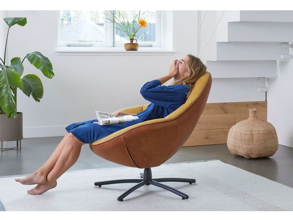 HIDDE SOFT armlehnenstool + footstool