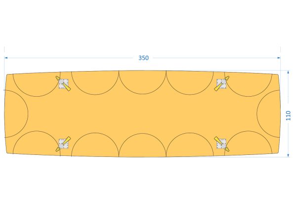 FINN table 350x110 wildoak