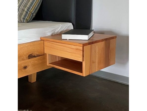 FLY nightstand with drawer and shelf