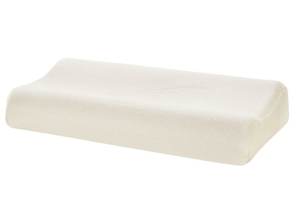 Neck support pillow in natural latex