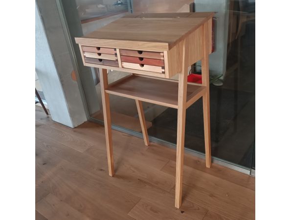 SiXtematic standing desk2, oak