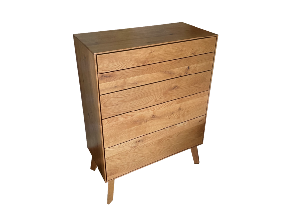 FINN chest of drawers in oak