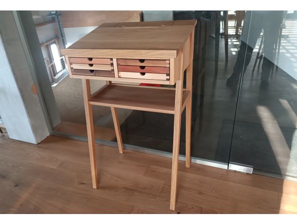 SiXtematic standing desk2, oak