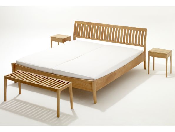 ZEBRA solid wood bed