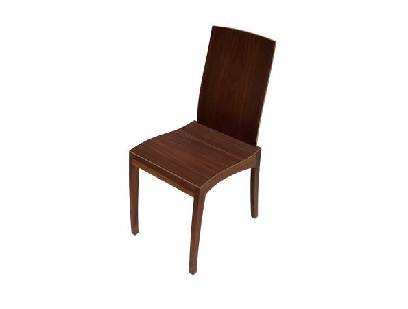 RANK chair, black walnut