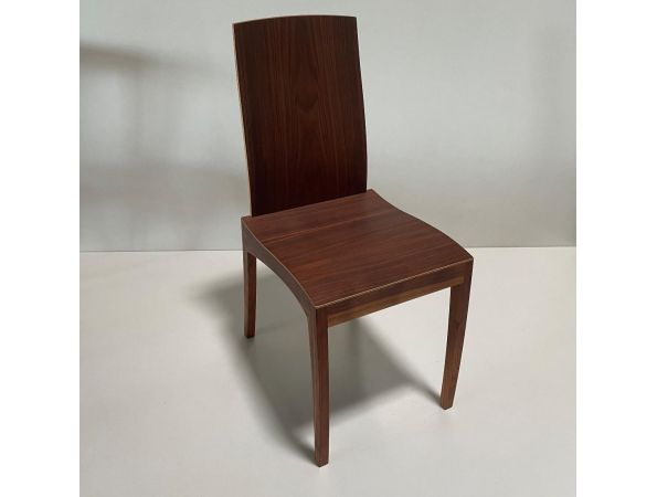 RANK chair, black walnut