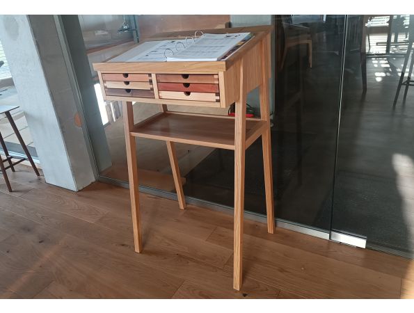 SiXtematic standing desk2, oak