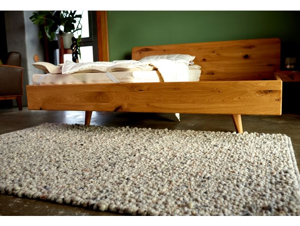 MOUNTAIN wool carpet, PEBBLE 130×200